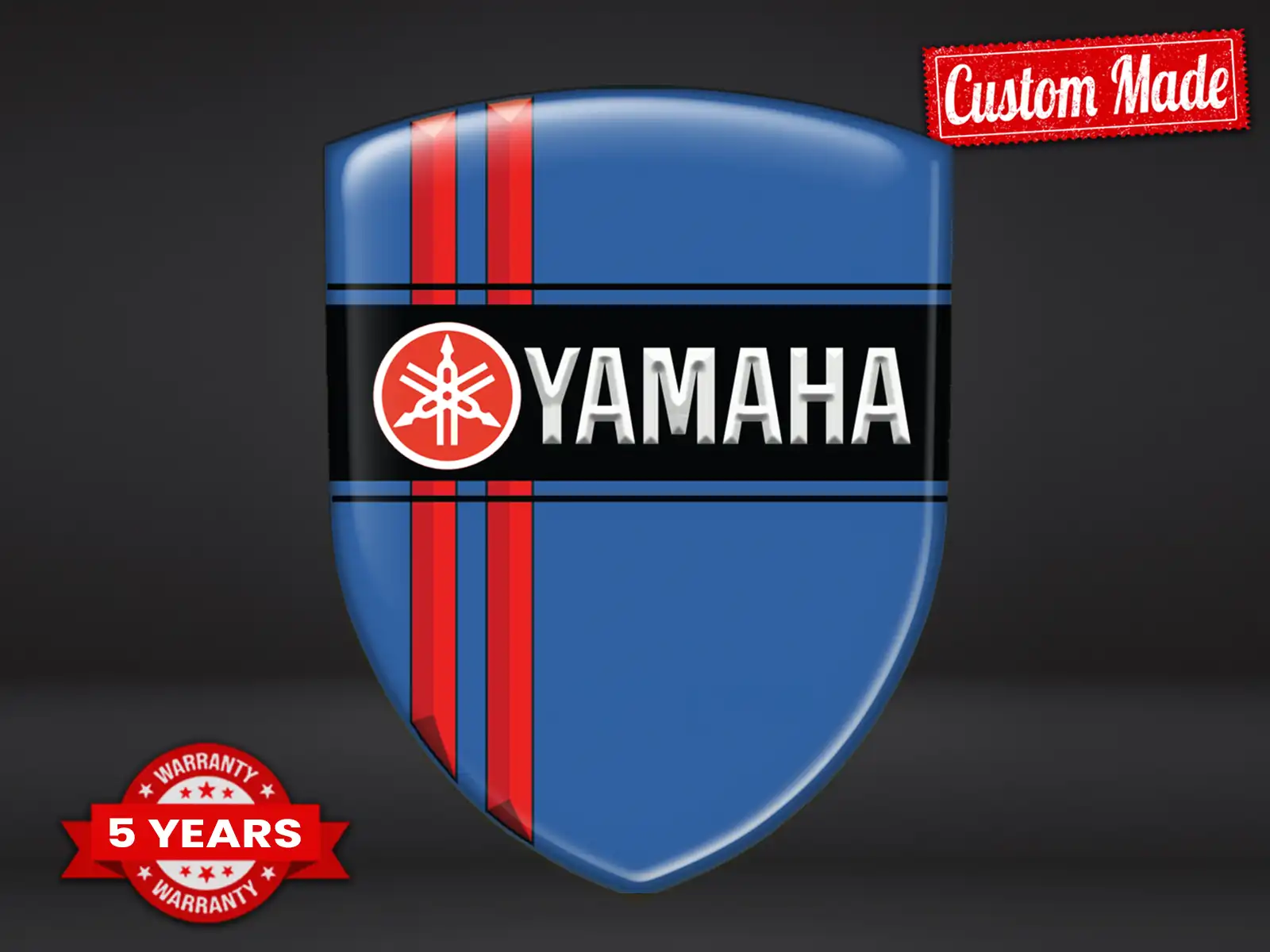 Yamaha Firmenlogosticker Limitiert Minimal Hochwertig